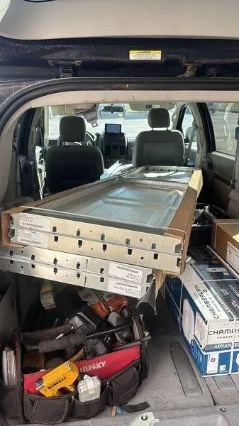 Fully stocked service van