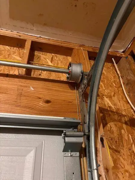 Garage door cable and track repair St. Louis MO